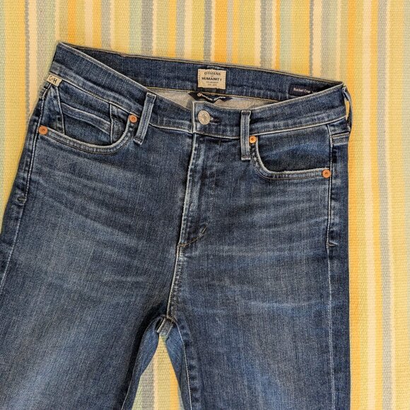 ⭐ Citizens of Humanity Premium Vintage Rocket Crop high rise Skinny jean… - Picture 5 of 14